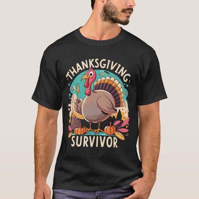 Camiseta Humor de Acción de Gracias - Gracioso Día de Graci (Anverso)