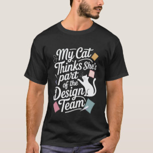 Camiseta Humor de acolchado, costura, tejido para amantes d