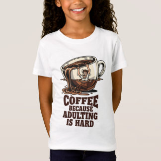 Camiseta Humor de Adulto Relatable Amante del Café