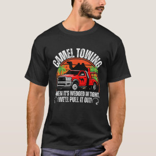 Camiseta Humor De Adultos Retro De Remo De Camello Diciendo