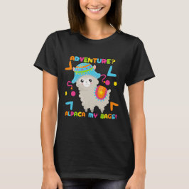 Camiseta Humor de Adventure Alpaca My Bags