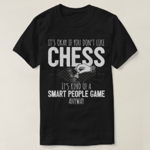 Camiseta Humor de ajedrez para personas inteligentes y dive