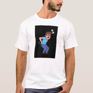 Camiseta Humor de alivio de dolor de espalda gracioso gráfi