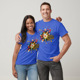 Camiseta Humor de alivio del dolor del arte pop