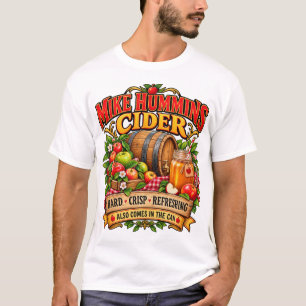 Camiseta Humor de amante de sidra divertido, broma de bebid