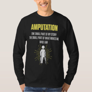 Camiseta Humor de amputados pequeña parte Pierna Brazo Rec