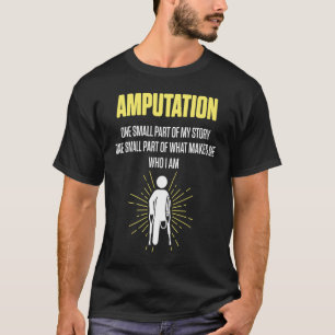Camiseta Humor de amputados pequeña parte Pierna Brazo Rec