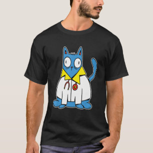 Camiseta Humor de animales Médicas de gatos veterinarios