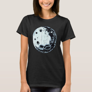 Camiseta Humor de arte lunar lunar femenino orgulloso
