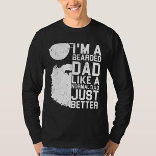 Camiseta Humor de barba divertido de papá con regalo del dí