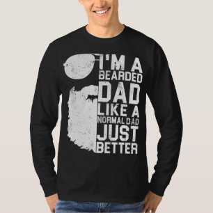 Camiseta Humor de barba divertido de papá con regalo del dí