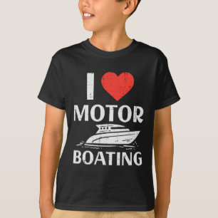 Camiseta Humor de barco divertido para motocicletas B