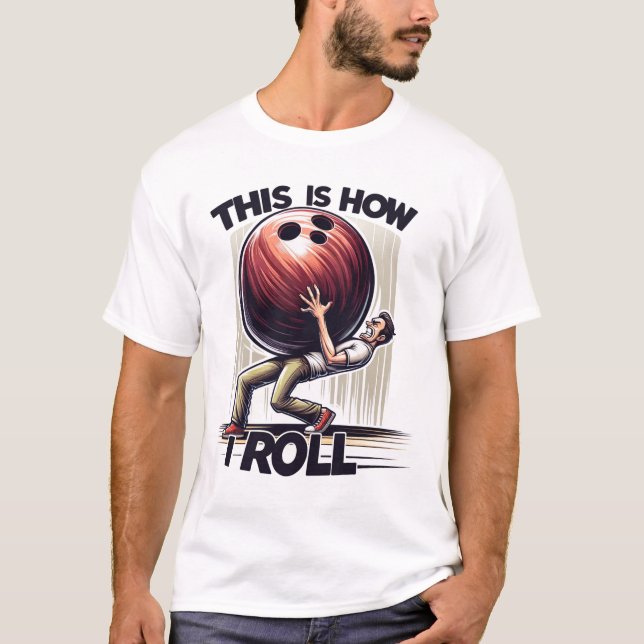 Camiseta Humor de boliche (Anverso)