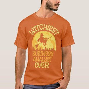 Camiseta Humor de Bruja Halloween 37103, divertido analista