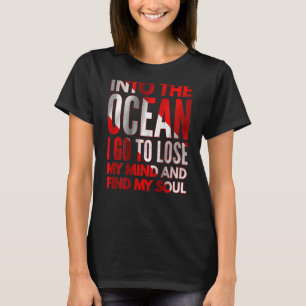 Camiseta Humor de buceo de la bandera del buceo