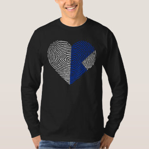 Camiseta Humor de buceo Scuba buceando por la bandera azul