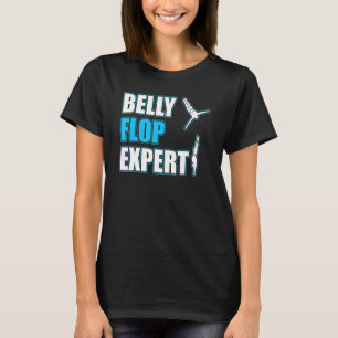 Camiseta Humor de buzo de plataforma Salto de trampolín 2