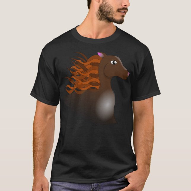 Camiseta Humor de caballo appaloosa (Anverso)