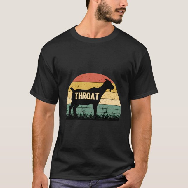 Camiseta Humor de cabra de garganta (Anverso)