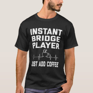 Camiseta Humor de café del jugador puente EKG