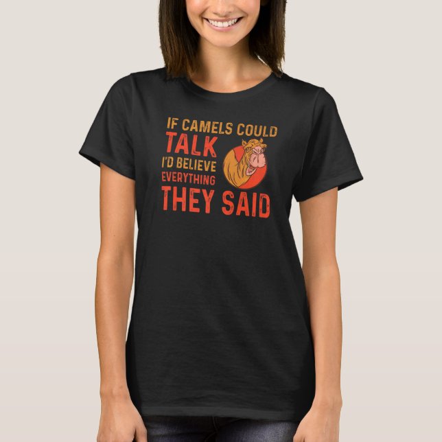Camiseta Humor de camello diciendo amor (Anverso)