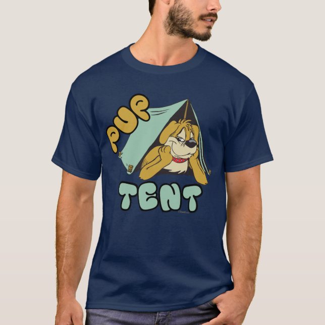 Camiseta Humor de campamento de tiendas de campaña (Anverso)