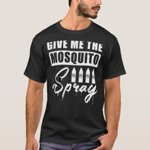 Camiseta Humor De Camping Camper Me Da El Mosquito Spray