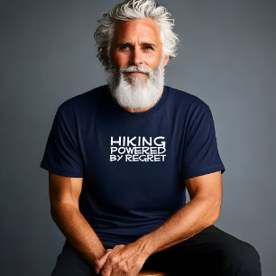 Camiseta Humor de camping de senderismo negro