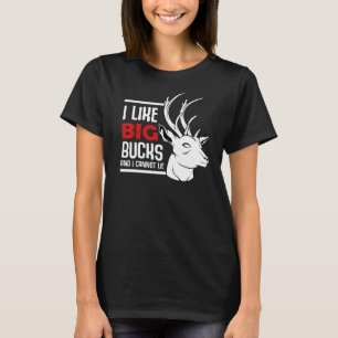 Camiseta Humor de caza de animales venados salvaje