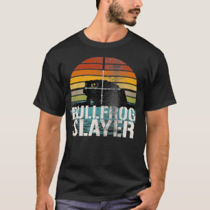 Camiseta Humor de caza de guiños de rana toro