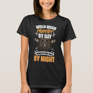Camiseta Humor De Caza De Hog De Caza De Caza De Cerdo Para
