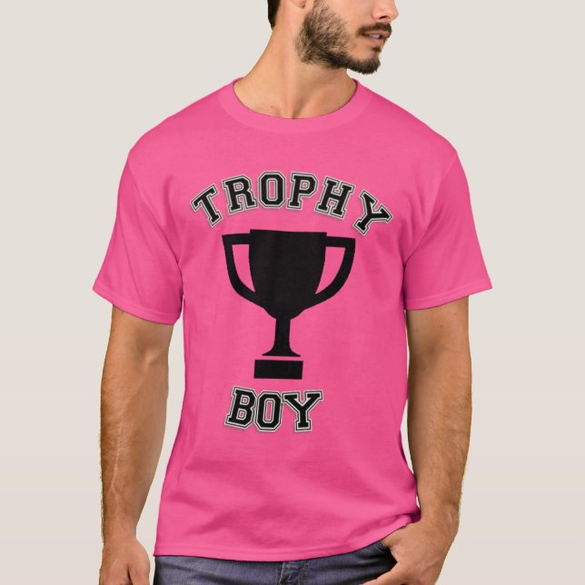 CAMISETA HUMOR DE CHICO TROFEO (Anverso)