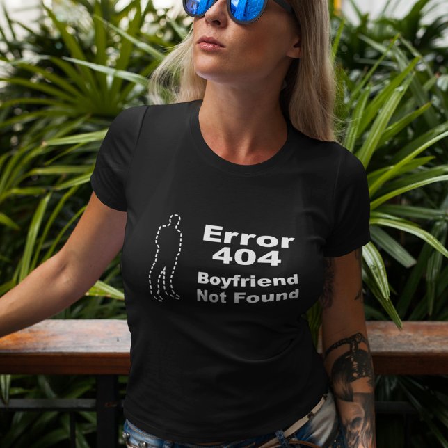 Camiseta Humor de citas geek - No se encuentra el novio del (Subido por el creador)