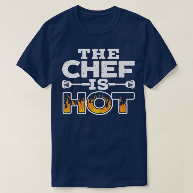 Camiseta Humor de cocina de Sey Chef (Diseño del anverso)