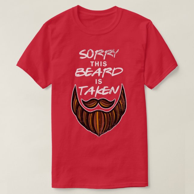 Camiseta Humor de compañero de barba divertido Pun Husband  (Diseño del anverso)