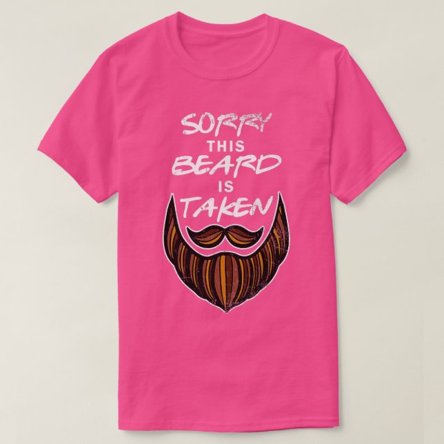 Camiseta Humor de compañero de barba divertido Pun Husband  (Diseño del anverso)