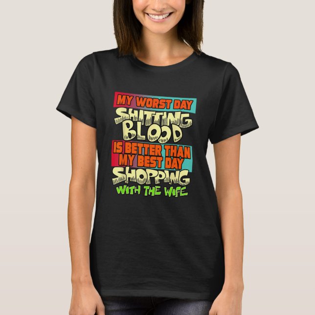 Camiseta Humor de compras Sarcástico Raro Gracioso Extraño  (Anverso)