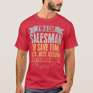 Camiseta Humor de concesionario de automóviles antiguos par