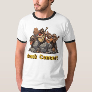 Camiseta Humor de concierto de rock