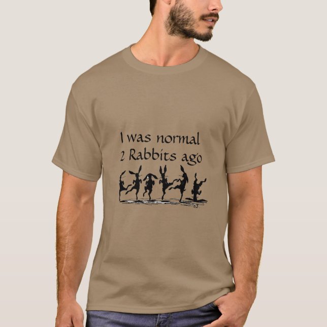 Camiseta Humor de conejo gracioso (Anverso)