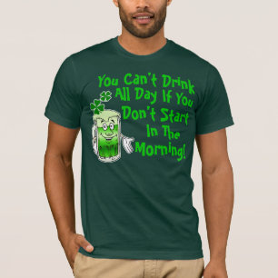 Camiseta Humor de consumición irlandés divertido