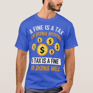 Camiseta Humor de contabilidad tributaria CPA Asesor de imp