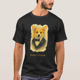Camiseta Humor de Corgi - Mantenerinu2019 Corgial