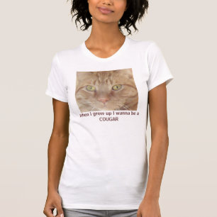 Camiseta Humor de Cougar
