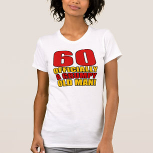 Camiseta Humor de cumpleaños 60 gruñón