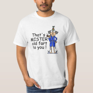 Camiseta Humor de cumpleaños de Mister Old Fart