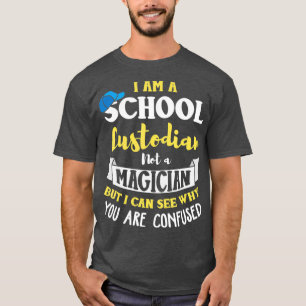 Camiseta Humor de custodio escolar dice custodio de citas