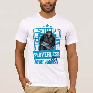 Camiseta Humor de desarrollador de mono divertido sin servi