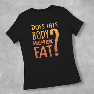 Camiseta Humor de dieta corporal
