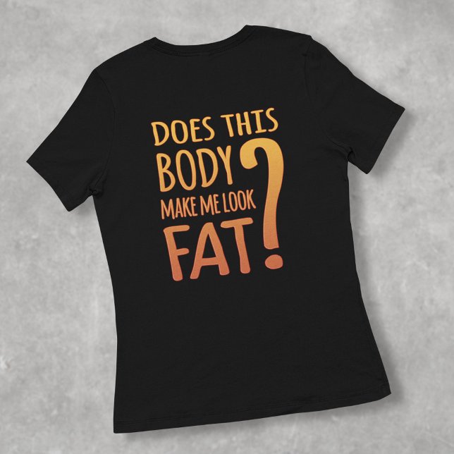 Camiseta Humor de dieta corporal (Subido por el creador)